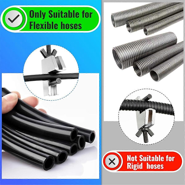 Metall Bromsrörsklämma Tång - Upp Till 1 Tum (4-Pack)