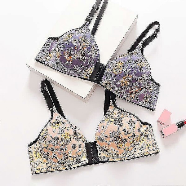 Sömlös Push-up BH Bralette Underkläder BH för Kvinnor