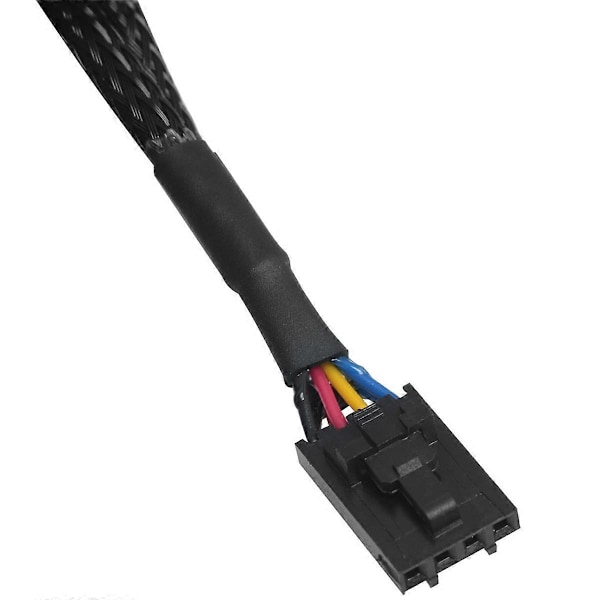 RGB-valaistuksen jatkokaapeli 1-2-jakokaapeli 4-nastainen uros