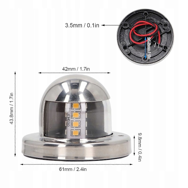 Led Navigationsljus Dc12v