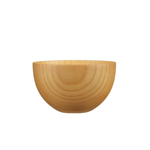 Riisiastia, helppo puhdistaa, lämmönkestävä, japanilaistyylinen, suuri tarjoilukulho keittiöön Wooden Color M
