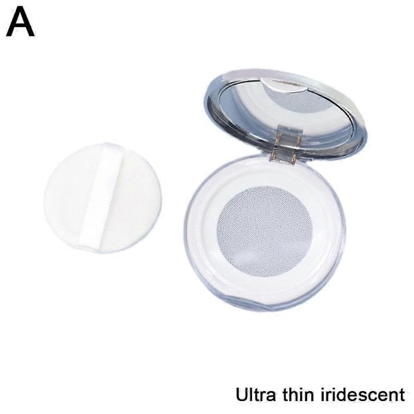 Irtopuuterikotelo, helppo kuljettaa, estää vuodot ja läikkymisen Ultra thin iridescent