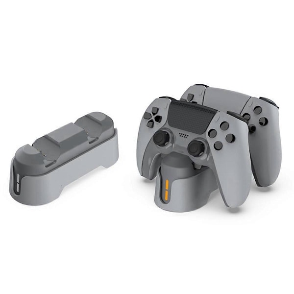 Dubbel Laddningsstation för Playstation 5 Handkontroll LED