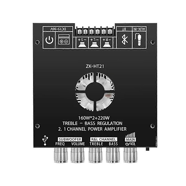 ZK-HT21 2.1 Kanal TDA7498E Bluetooth Digital Effektforstærker Modul