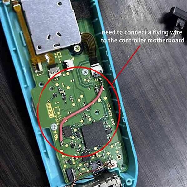 För Switch Lite Hall Elektromagnetisk Joystick vit