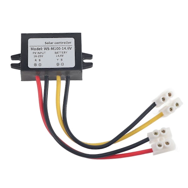 MPPT Solarladdningsregulator Skyddspanel Strömbrytare Batteriladdningstillbehör 100W WSM10014.6V