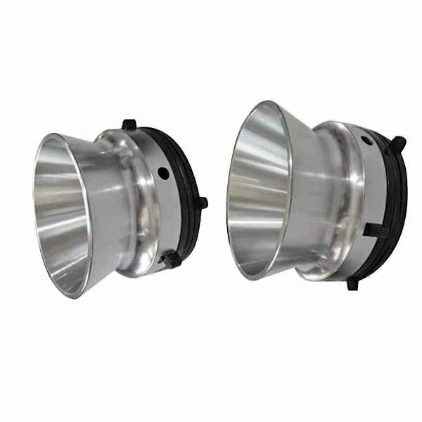 1 par 1/4 tum 10 tums navadapter för Studer ReVox, Silver