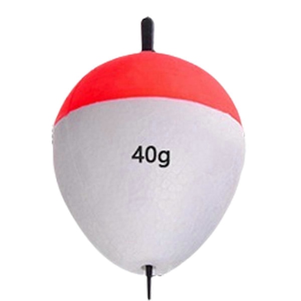 Röd & Vit Flöte, Långdistansflöte, Skumflöte, 40g