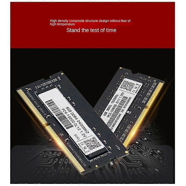 DDR3 DDR3L 4GB Minnesmodul för Bärbar Dator 1333 1600 DDR3L 204Pin Sodimm Minnesmodul för Bärbar Dator