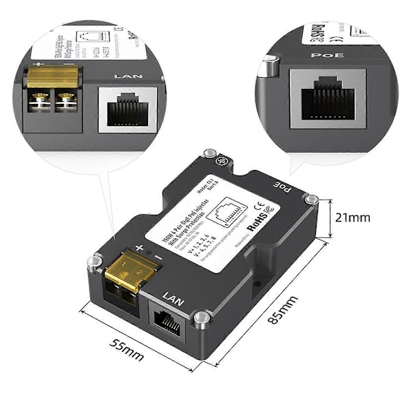 CB1 Antennadapter PoE-injektor för StarlinkV2 Kabeladapter till RJ45