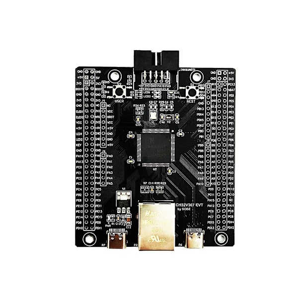 CH32V307 Utvärderingskort RISC-V MCU Inbyggd Wch-Link CH32V307VCT6 CH32V307V-EVT-R1 WCH