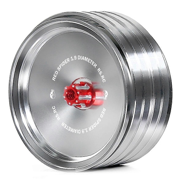 4 st 1,9 tum Retro Spegel Hjulnav För SCX10 -4 RC Bil Silver A