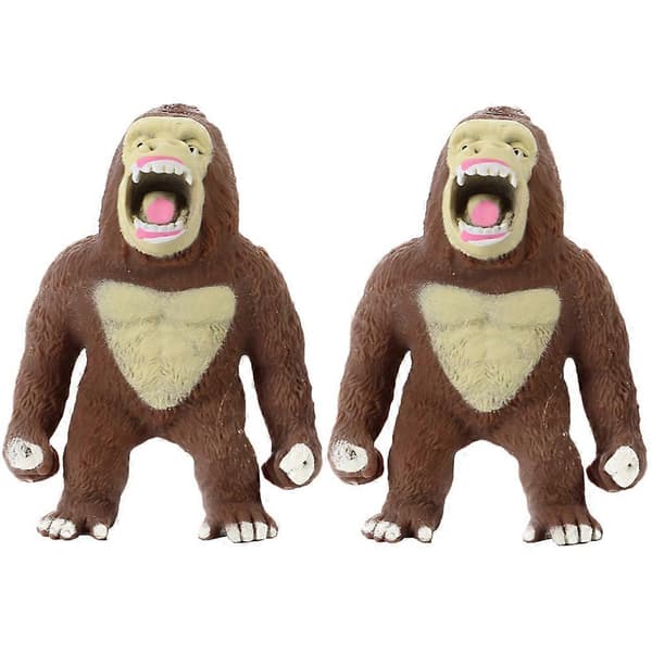 2 st Barnsensorisk Leksak Stretchig Schimpansleksak Nyhet Schimpansleksak Barnpresent Schimpansleksak