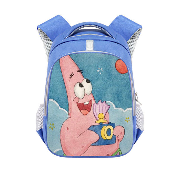 SvampBob Fyrkant Student Skolväska Ryggsäck 36cm 10