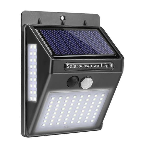 100 LED LED Gadelys Udendørs Solcelle LED Lys Korridor Belysning Solcelle Induktionslampe Udendørs Trin Belysning