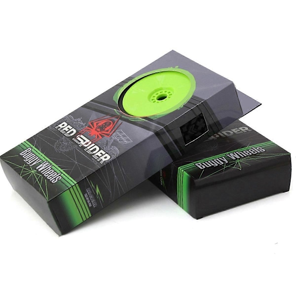 4 KPL 1/8 RC Pyörän Rengas 120/112MM 1/8 RC Auto Kuorma-autolle, Keltainen