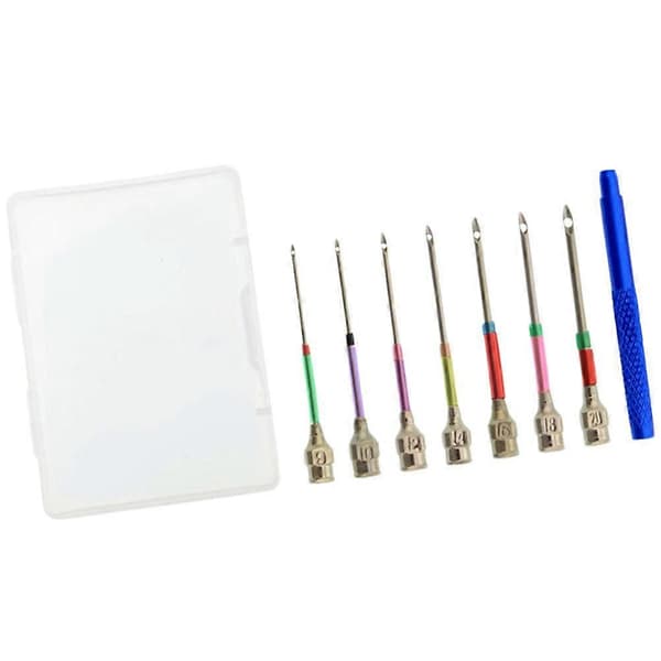 Nagelkit Punch Needle Threader Punch Needle Broderi Punch Broderinål Punch Needle Tool Alloy Punch Needle