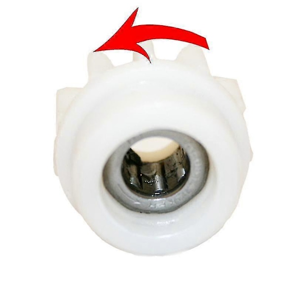 Lättmopp Pedal Sop Spin Ersättning Envägs Koppling Octagon Lager Hink Växel Hfmqv White