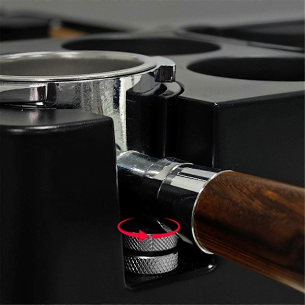 Espresso Slagbox, Espresso Organiserare, Espresso Tamper, Svart