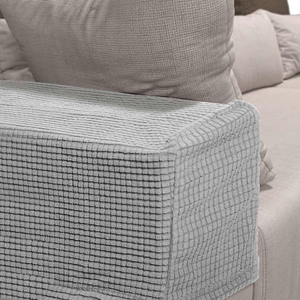 2 stk. strækbare armlænsbetræk, elastiske slipcovers, beskyttelse til stole, sofa, lænestol og sofa