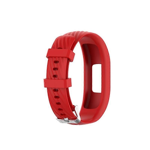 Ersättningsarmband i silikon, justerbart klockarmband för G-armin Vivofit 4 Red S