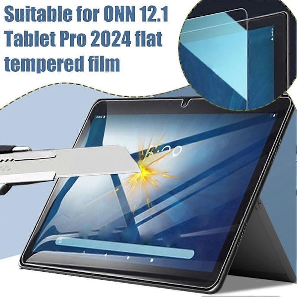 Härdat glas för ONN 12.1 Tablet Pro 2024 Tablet Skärmskyddsfilm 1 pcs