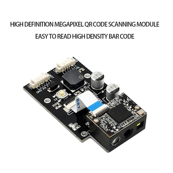 GM69 1280X800 CMOS Högdensitets Streckkod Läslig 1D USB UART PDF417