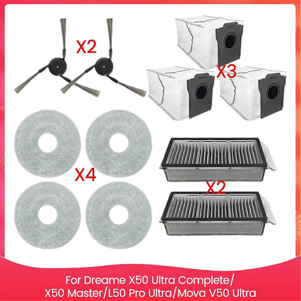 För X50 Ultra Complete/X50 Master/L50 Pro Ultra Reservdelar