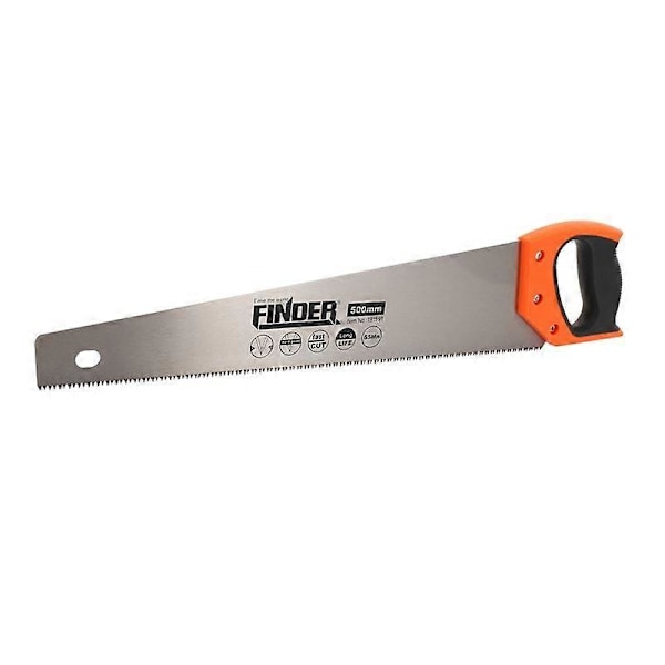 FINDER 550mm Rostfritt Stål Såg Drag Såg 6 Tänder/Tum Handsåg Handverktyg för Smal Tapp Träbearbetning