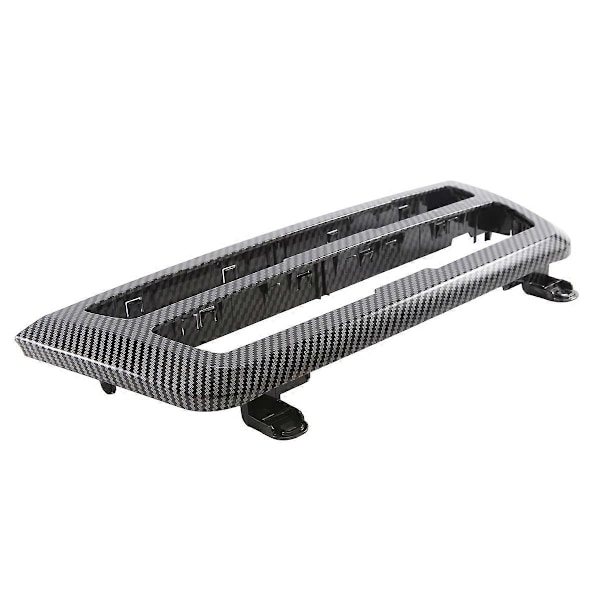 Mittkonsol Luftkonditionering Panel Trim Skydd för , Kolfiber Mönster