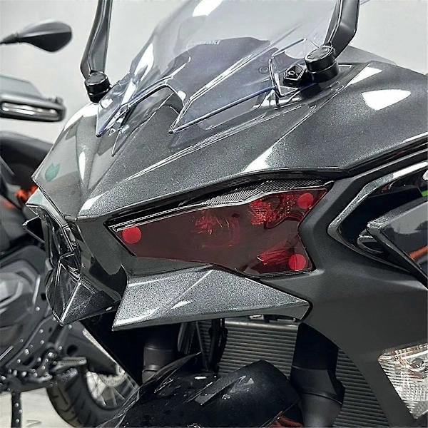 Motorcykel Främre Strålkastarskydd för Röd
