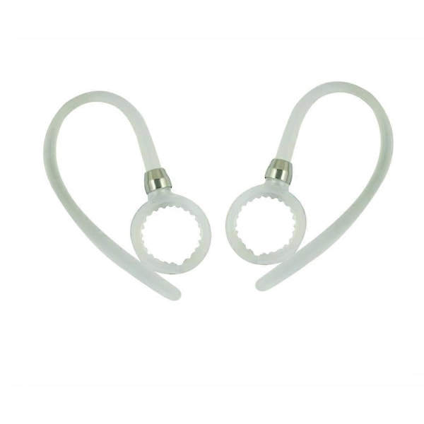 2 Nya Vita Öronkrokar för HZ720 Trådlöst Bluetooth Headset