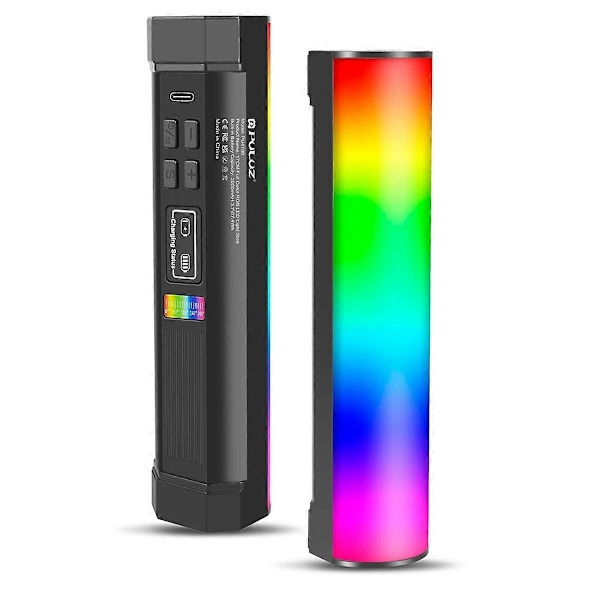 RGB LED-valosauva, kädessä pidettävä täysvärinen valotikku, 17 cm