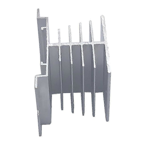 Aluminium SSR Enfas Solid State Relä 10a-40a Kylbas 80x50x50mm