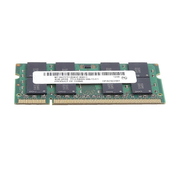 Til MT DDR2 800Mhz RAM PC2 6400S 16 Chips SODIMM til bærbar hukommelse
