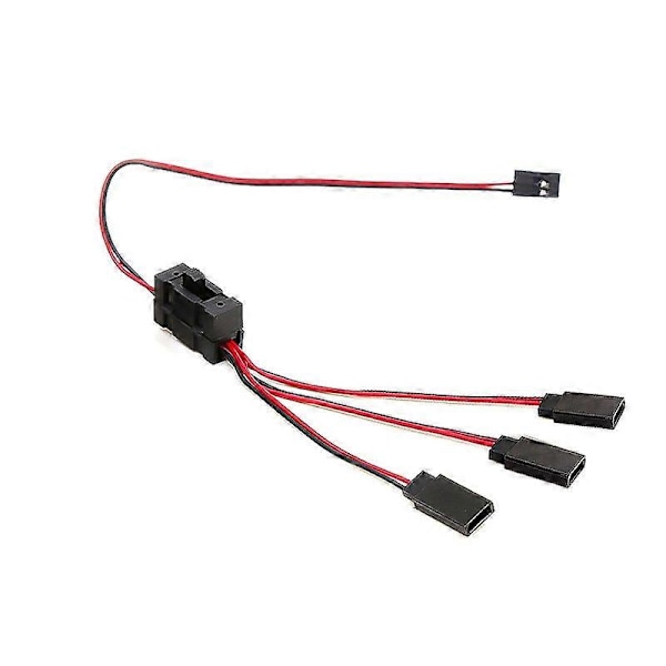 1 st RC Servo Förlängning 1 till 3 Y Kabel LED Ljuskontroll Ström