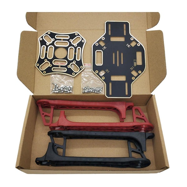 F450 Drönarram Kit 4-Axis Flygplansram Quadcopter Ram Hjul med Landningsställ för RC Multicopter