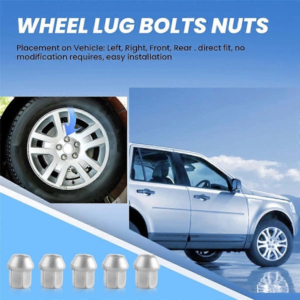 5 st Hjulbult Bultmutter LR001381 för 2 /