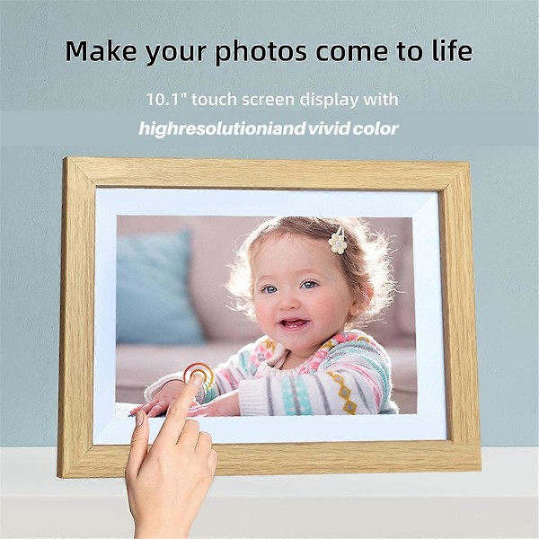 Digital fotoram 10,1 tum Frameo digital fotoram EU-kontakt