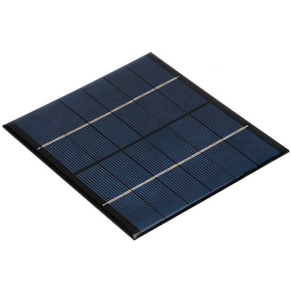 2.5W 6V Mini Polysilikon Solpanel DIY Liten Solcellskortmodul för Solleksaker Lampor