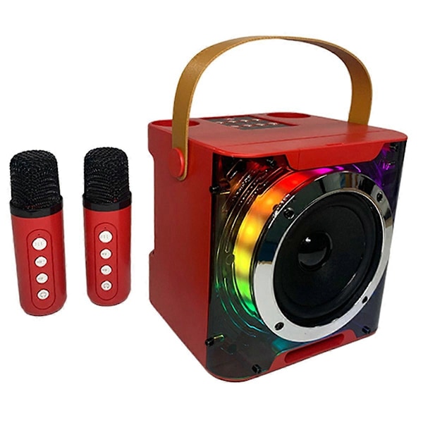 Musiikin rytmivalo Stereo Surround Langaton Subwoofer Punainen