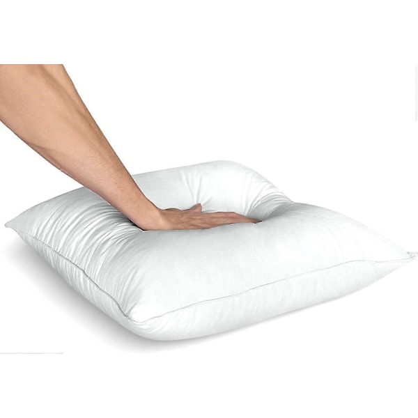 Sängkastkuddar Insats Vit 35 x 35 cm Säng- och soffkuddar - Dekorativa kuddar för inomhusbruk