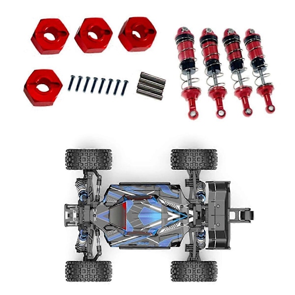 För -RC Bil Reservdelar 12mm Hydraulisk Kopplingssats för 16207 16208 16209 H16