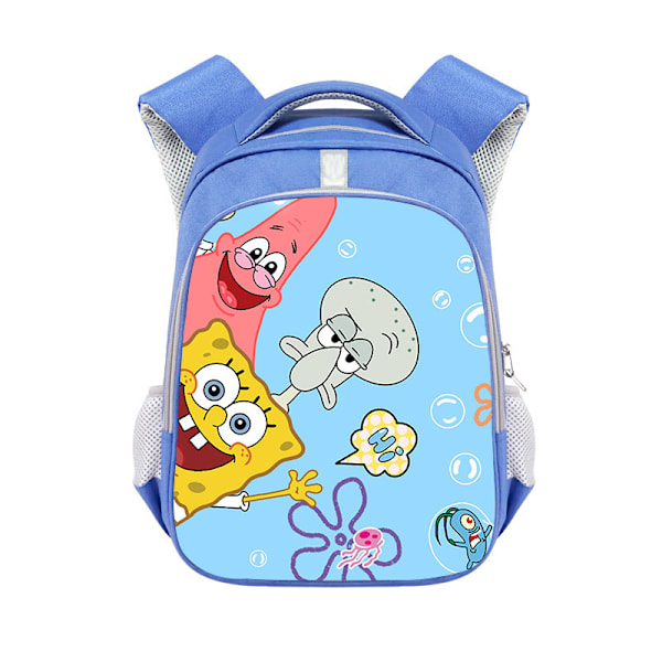 SvampBob Fyrkant Student Skolväska Ryggsäck 36cm 10