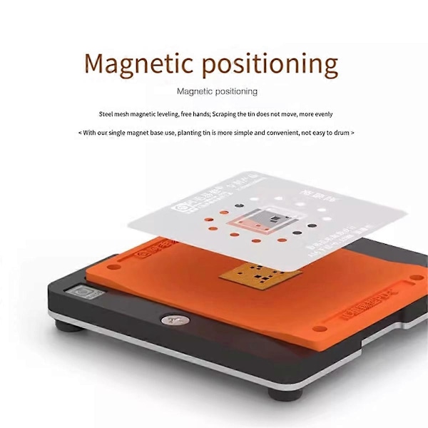 PD-C Universell BGA Chip Reballing Positioneringsplatta Tennplanteringsbas