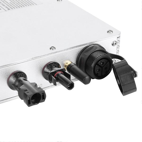 WVC-600 Mikroinvertteri Vedenpitävä Aurinkoenergia Aurinkosähkö Tuotantojärjestelmä 120V