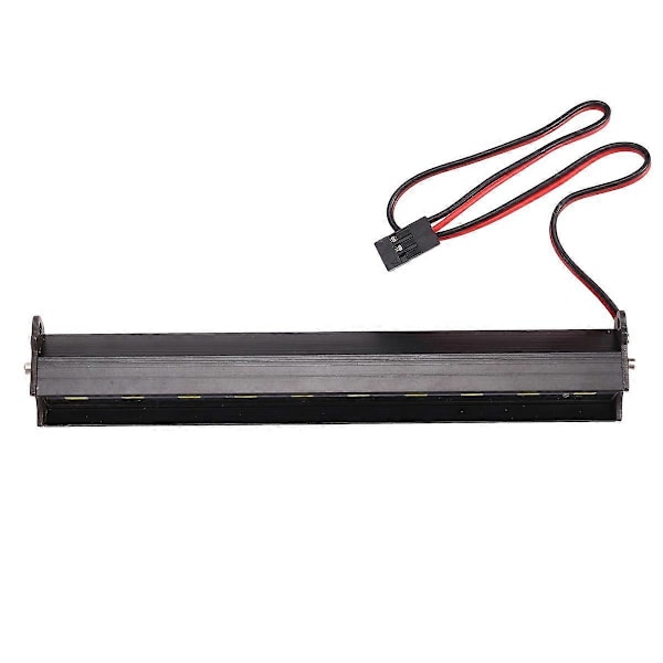 RC Bil Tak LED Ljusramp Justerbart Läge för 1/10 Crawler SCX10 Wraith Capra TRX4 TRX6 CC01 135mm