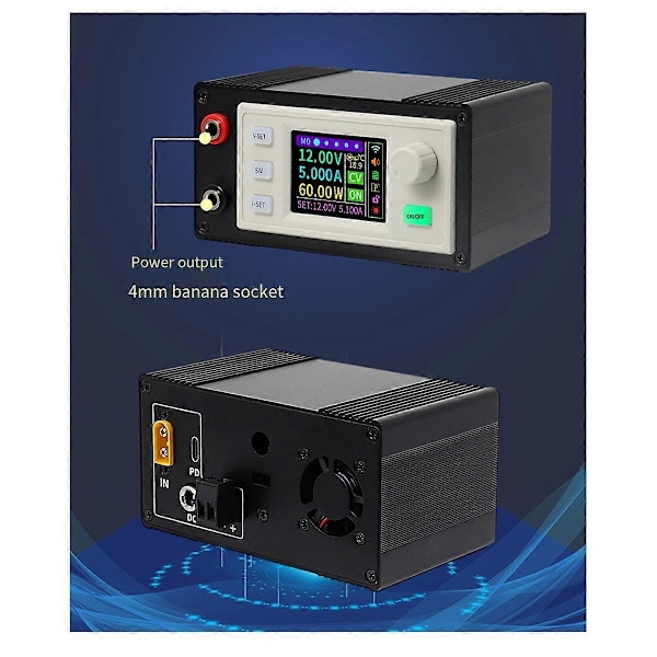 SK120S CNC+433M Kit Justerbar DC Reglerad Strömförsörjning Konstant