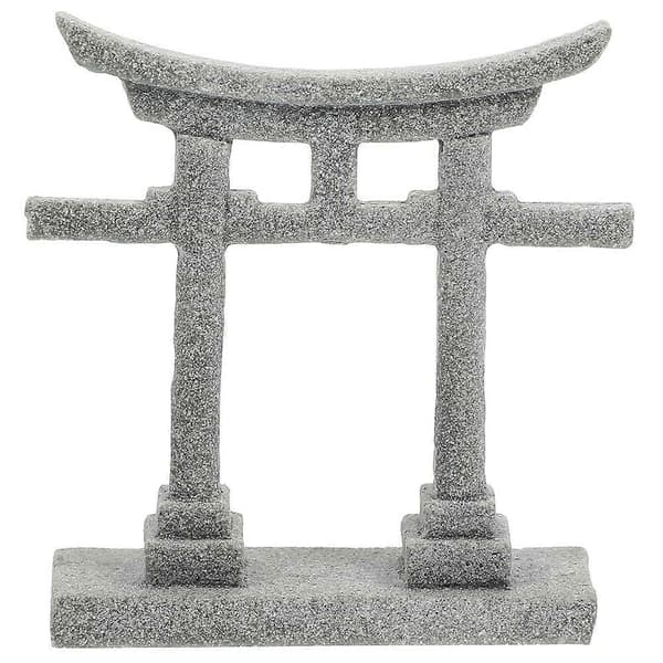 Torii Gate Ornament Simulering Torii Akvarium Landskap Prop Mikrodekorasjon