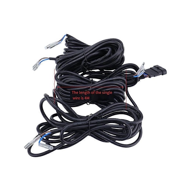 Universell UTV Horn Set med LED Blinkersljus & Strömbrytarrelä för Can Am X3
